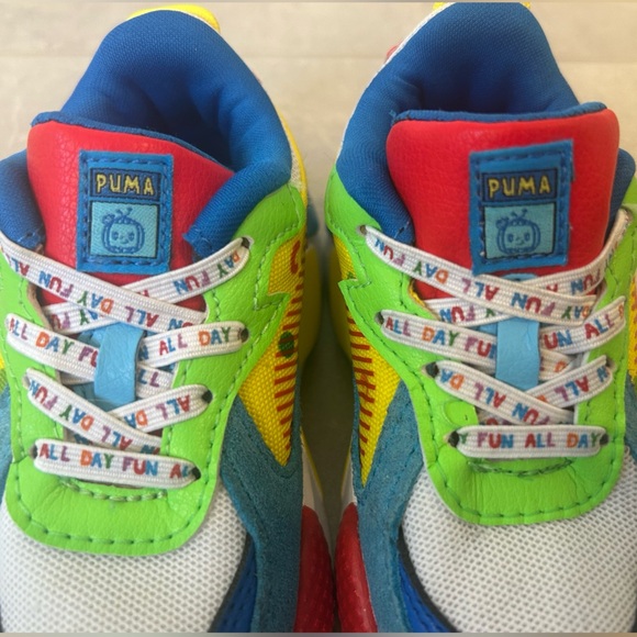 EUC PUMA RS-X x Cocomelon Toddler Boy Sneakers - Picture 6 of 6